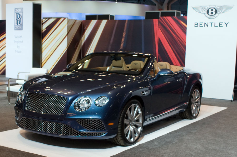 Bentley Continental GT V8 S Convertible at the 2016 NY Int'l Auto Show
