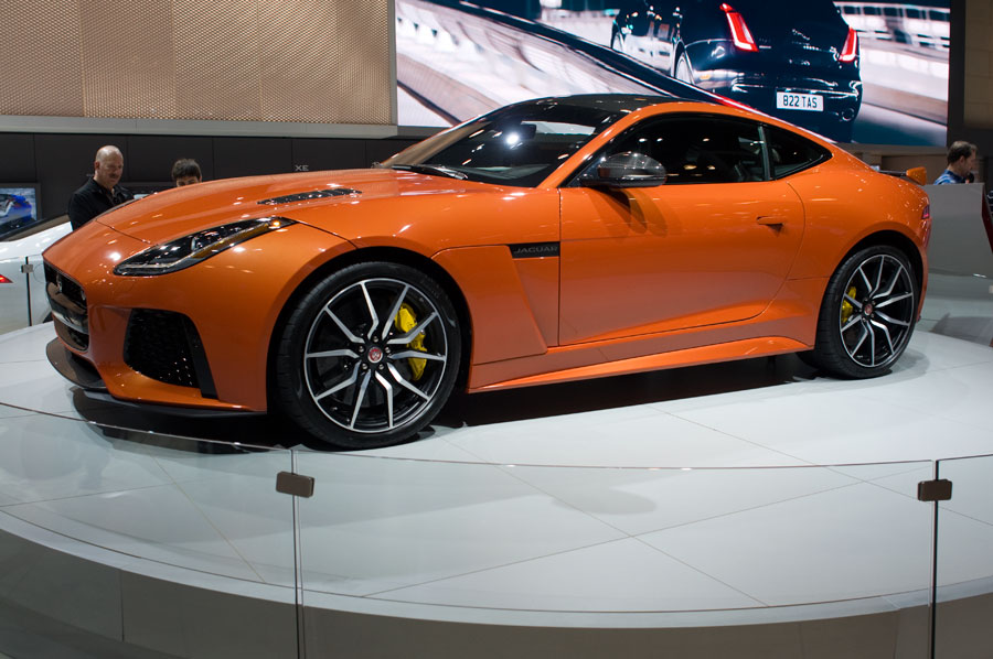 2017 Jaguar-F Type SVR at the 2016 NY Int'l Auto Show in NYC