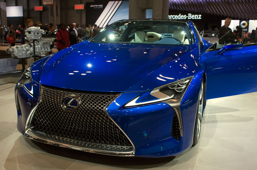 All-new Lexus LC500h sports coupe