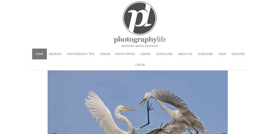 PhotographyLife.com screenshot