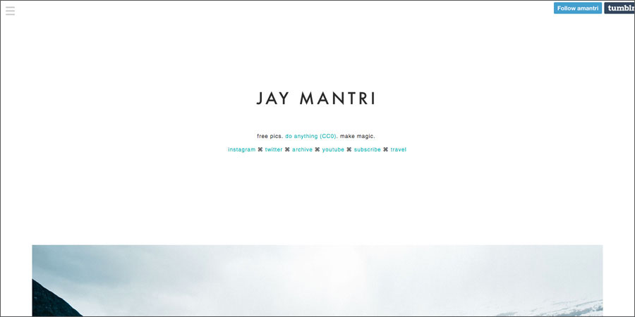 Jay Mantri free stock photography website