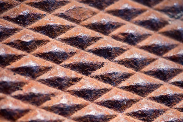 Free stock photo of a metal cover