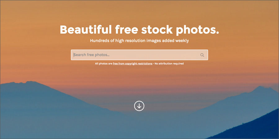 StockSnap free stock photo website