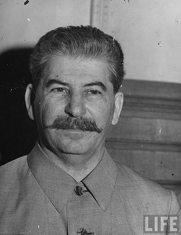 Josef Stalin portrait during World War II by Margaret Bourke-White