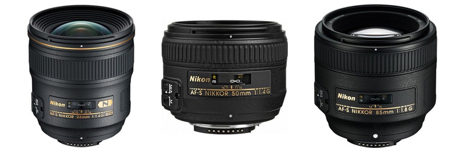 Top-notch Nikkor prime lenses