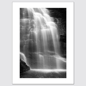 Limited Edition Wall Art – Bridal Veil Falls in Black & White | Reyher ...