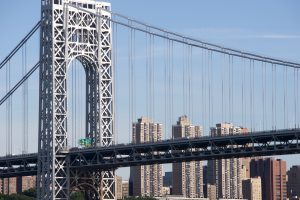 Free stock photo of GW Bridge captured from Alpine, NJ