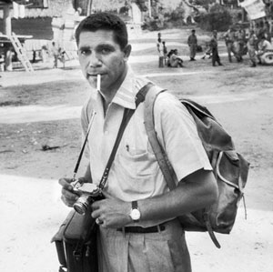 LIFE photographer John Dominis in Indonesia, 1958.