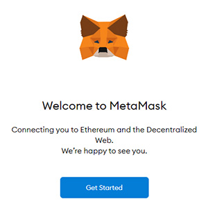 metamask welcome screen - نحوه فروش عکس های خود به عنوان NFT : راهنمای کامل (2021)