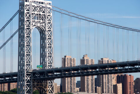 <a href="https://www.dropbox.com/s/9te3lj2qk6z0vgc/free-stock-pic-george-washington-bridge.jpg?dl=1">Download Hi-Res Photo</a> Close-up of the George Washington Bridge on a sunny afternoon.