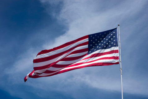 <a class="white" href="https://www.dropbox.com/s/icmk3ubkafs03l2/giant-american-flag.jpg?dl=1">Download High-Resolution Photo</a> Giant American flag in sunlight free stock image