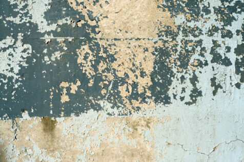 <a class="white" href="https://www.dropbox.com/s/m8ikaalr3zk67vg/painted-wall.jpg?dl=1">Download High-Resolution Photo</a> Old, cracked paint on concrete wall
