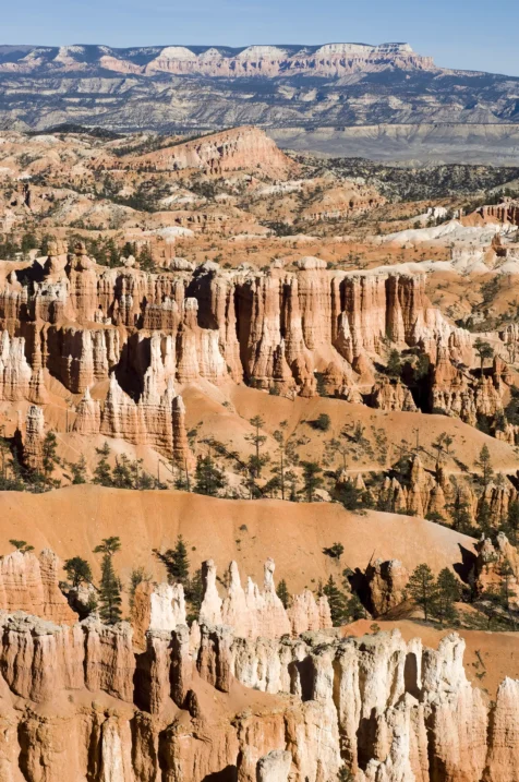 Bryce Canyon on a sunny day in Utah, 2008.
