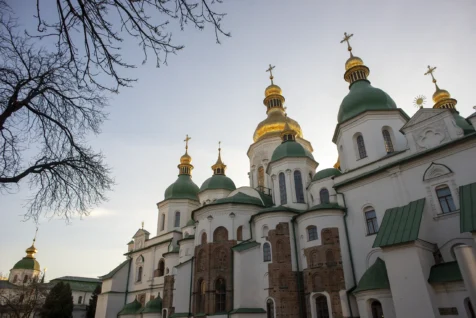 St. Sophia's cathedral in Kyiv, Ukraine, 2019.