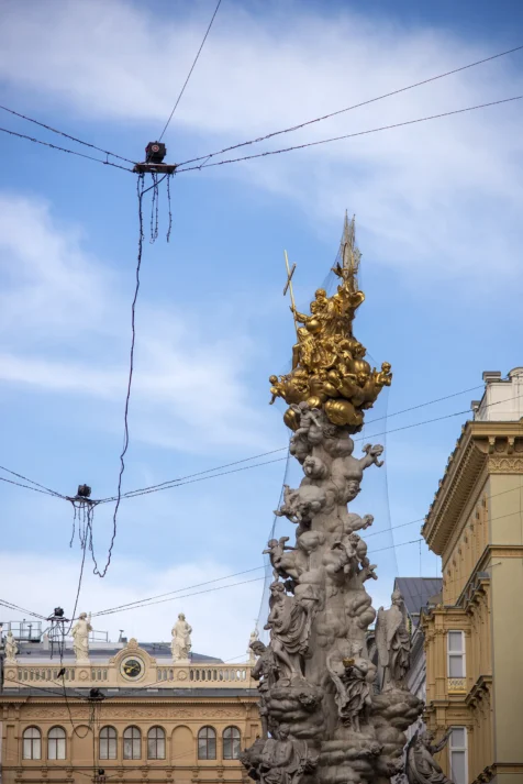 An amazing statue in Vienna, Austria, 2023.