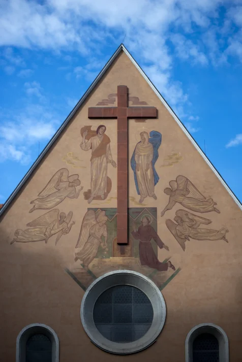 The Capuchin Church in Vienna, Austria, 2023.