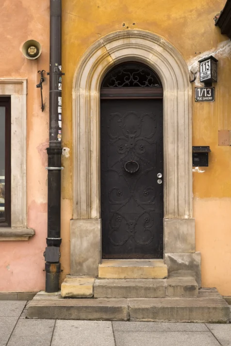Door #12, Old Town, Warsaw, Poland.