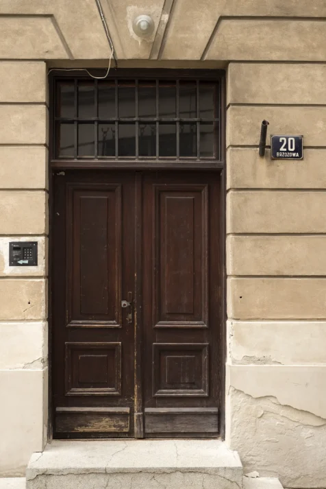 Door #17, Old Town, Warsaw, Poland.