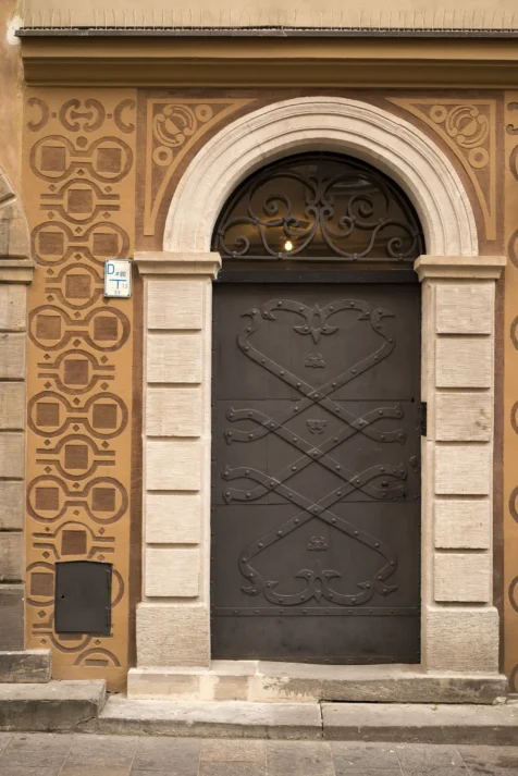 Door #18, Old Town, Warsaw, Poland.