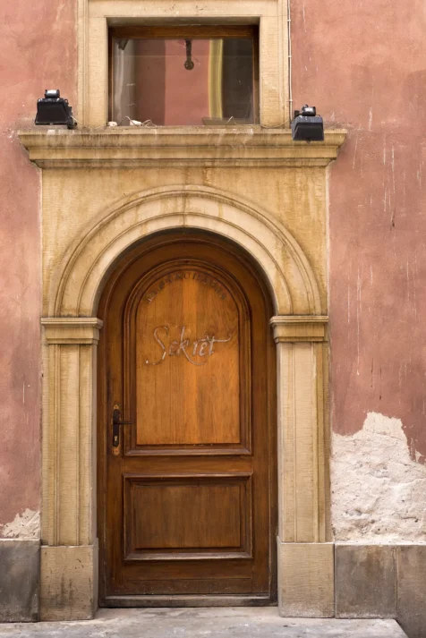 Door #21, Old Town, Warsaw, Poland.