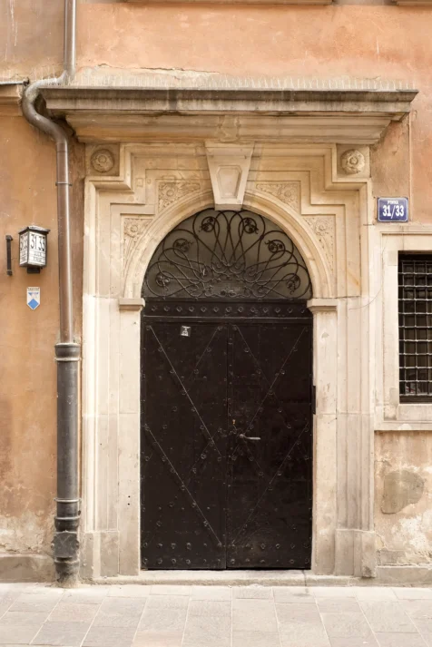 Door #25, Old Town, Warsaw, Poland.