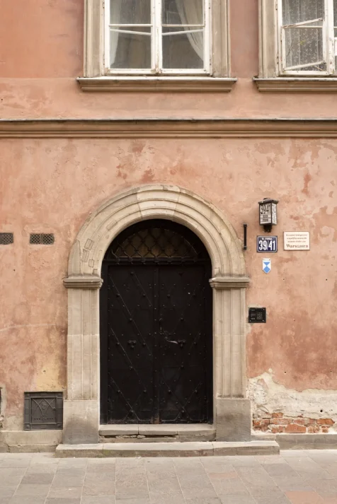 Door #27, Old Town, Warsaw, Poland.