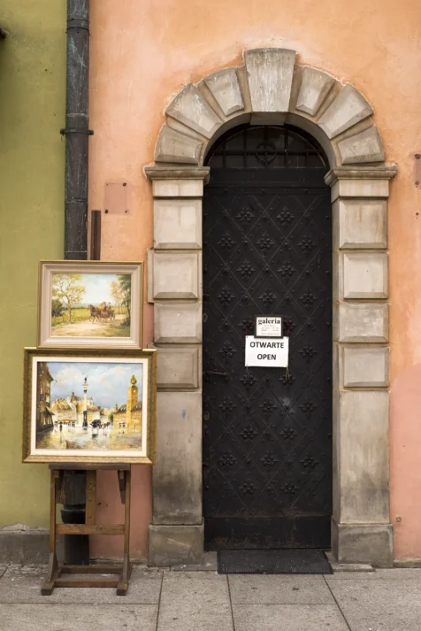 Door #30, Old Town, Warsaw, Poland.