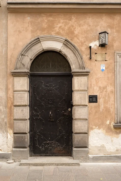 Door #4, Old Town, Warsaw, Poland.