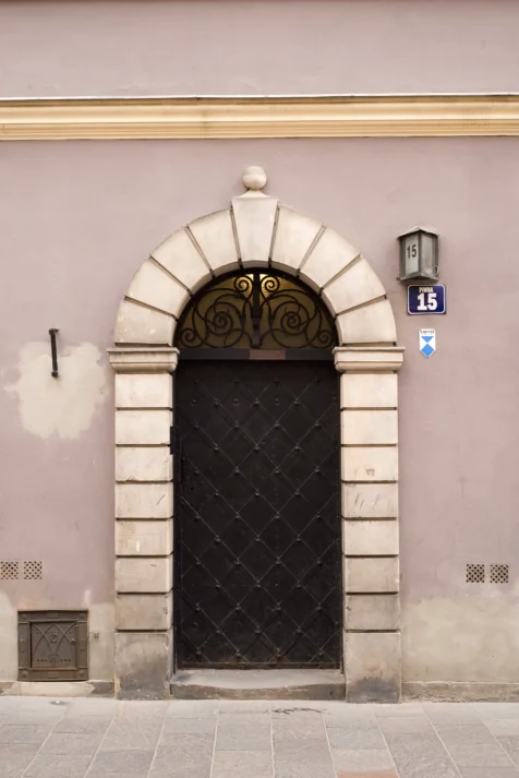 Door #5, Old Town, Warsaw, Poland.