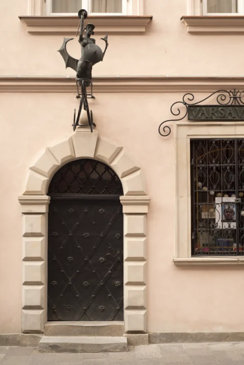 Door #8, Old Town, Warsaw, Poland.