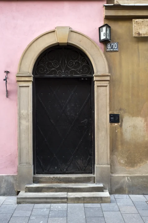 Door #9, Old Town, Warsaw, Poland.