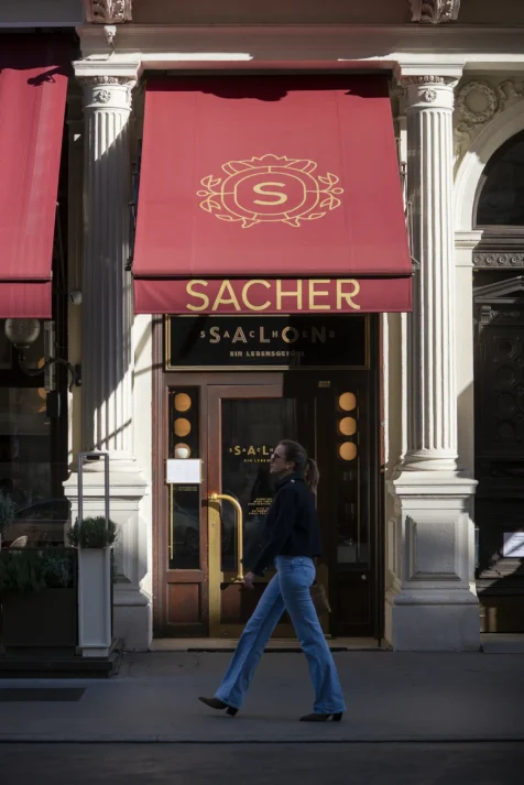 Sacher Salon in Vienna, Austria, 2023,