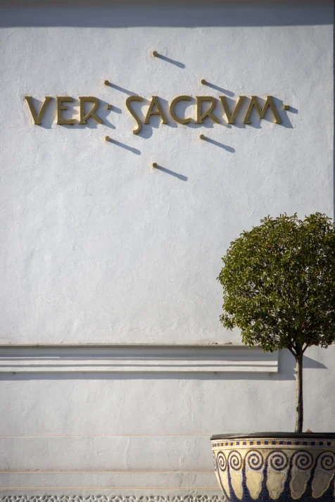 The Secession Art Museum in Vienna, Austria, 2023,